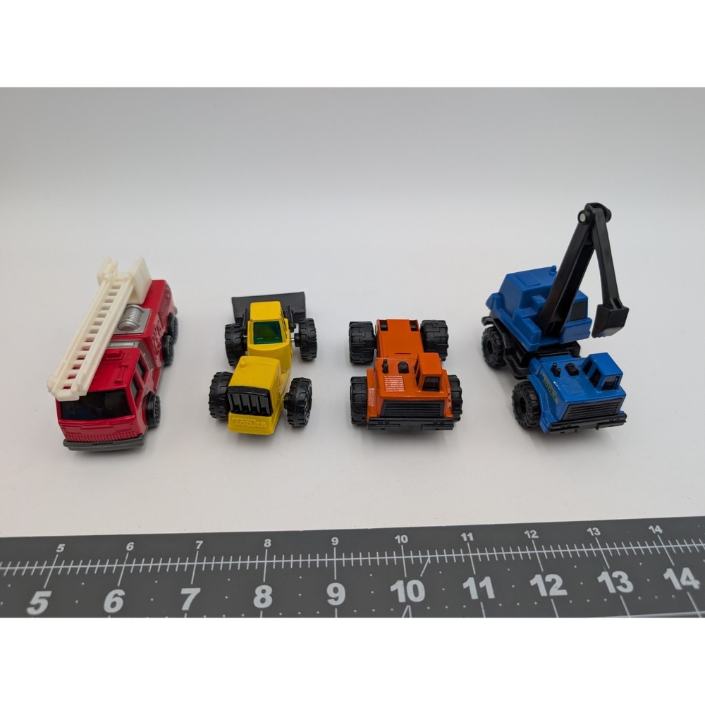 Tonka Mini Construction Plastic Vehicle Lot‎ 1992 McDonalds
